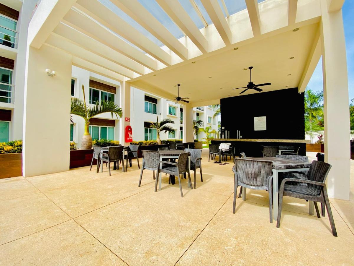 Encanto Con 2 Habitaciones En Long Island Cancún Exterior foto